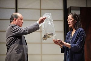 David Yip, Rosalind Chao in The Great Wave by Francis Turnly, photographer Mark Douet. @ BroadwayWorld David Yip, Rosalind Chao in The Great Wave by Francis Turnly, photographer Mark Douet Photo