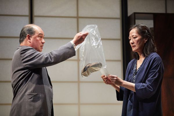 David Yip, Rosalind Chao in The Great Wave by Francis Turnly, photographer Mark Douet Photo