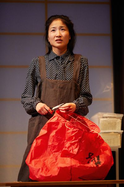 Kae Alexander in The Great Wave by Francis Turnly, photo by Mark Douet. Photo