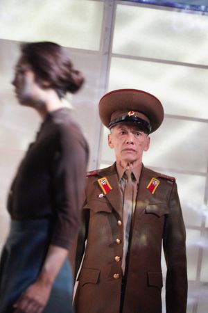 Kirsty Rider, Kwong Loke in The Great Wave by Francis Turnly, image Mark Douet. @ BroadwayWorld Kirsty Rider, Kwong Loke in The Great Wave by Francis Turnly, image Mark Douet. Photo
