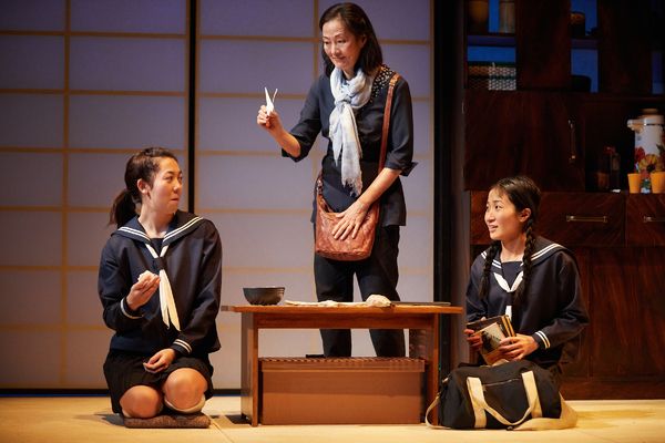 Kirsty Rider, Rosalind Chao, Kae Alexander in The Great Wave by Frances Turnly photo  Photo