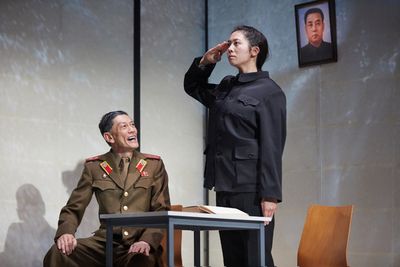 Kwong Loke, Kirsty Rider in The Great Wave by Francis Turnly, image Mark Douet. Photo