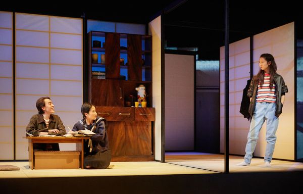 Leo Wan, Kae Alexander, Kirsty Rider in The Great Wave by Francis Turnly. Photo by Ma Photo