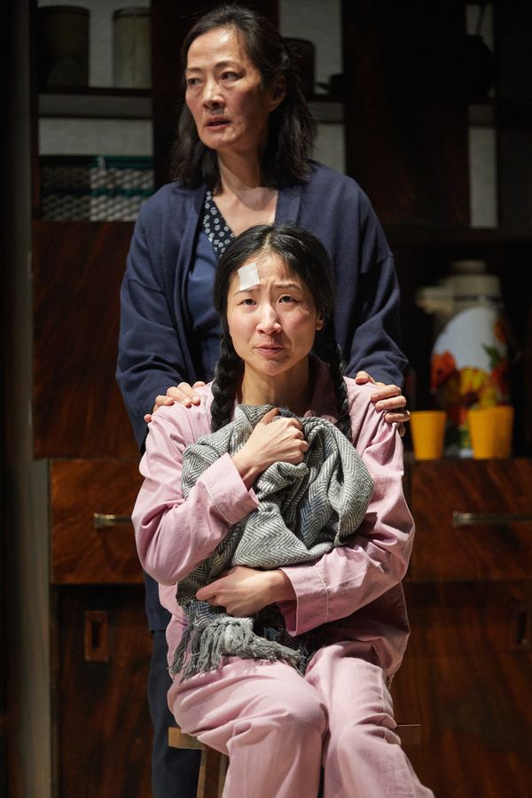 Rosalind Chao, Kae Alexander in The Great Wave by Francis Turnly, photo by Mark Douet Photo