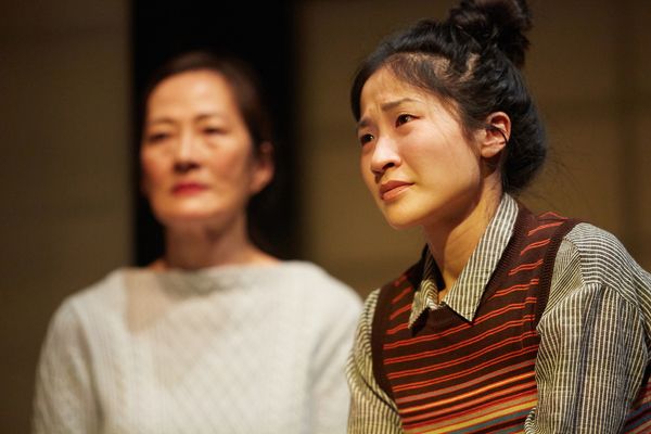 Rosalind Chao, Kae Alexander in The Great Wave by Francis Turnly. Photo by Mark Douet Photo