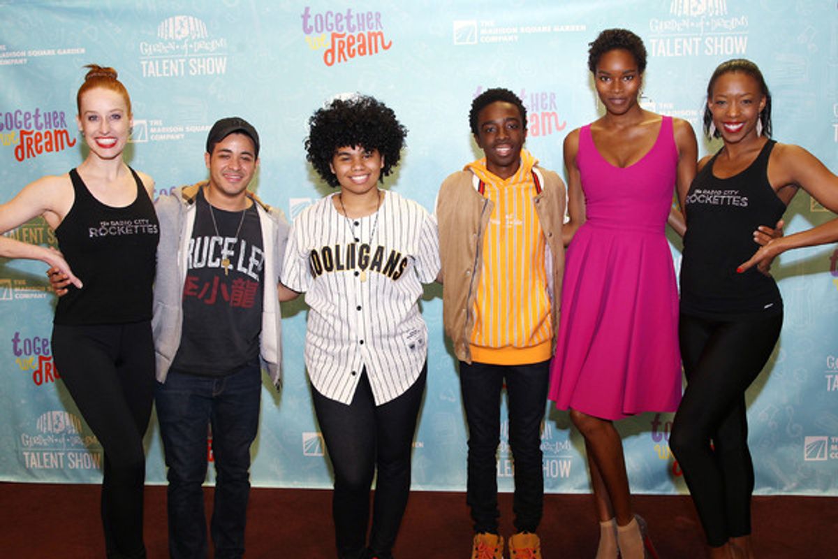 Natalie Reid, Christian Navarro, We McDonald, Caleb McLaughlin, Damaris Lewis, Danelle Morgan  at 