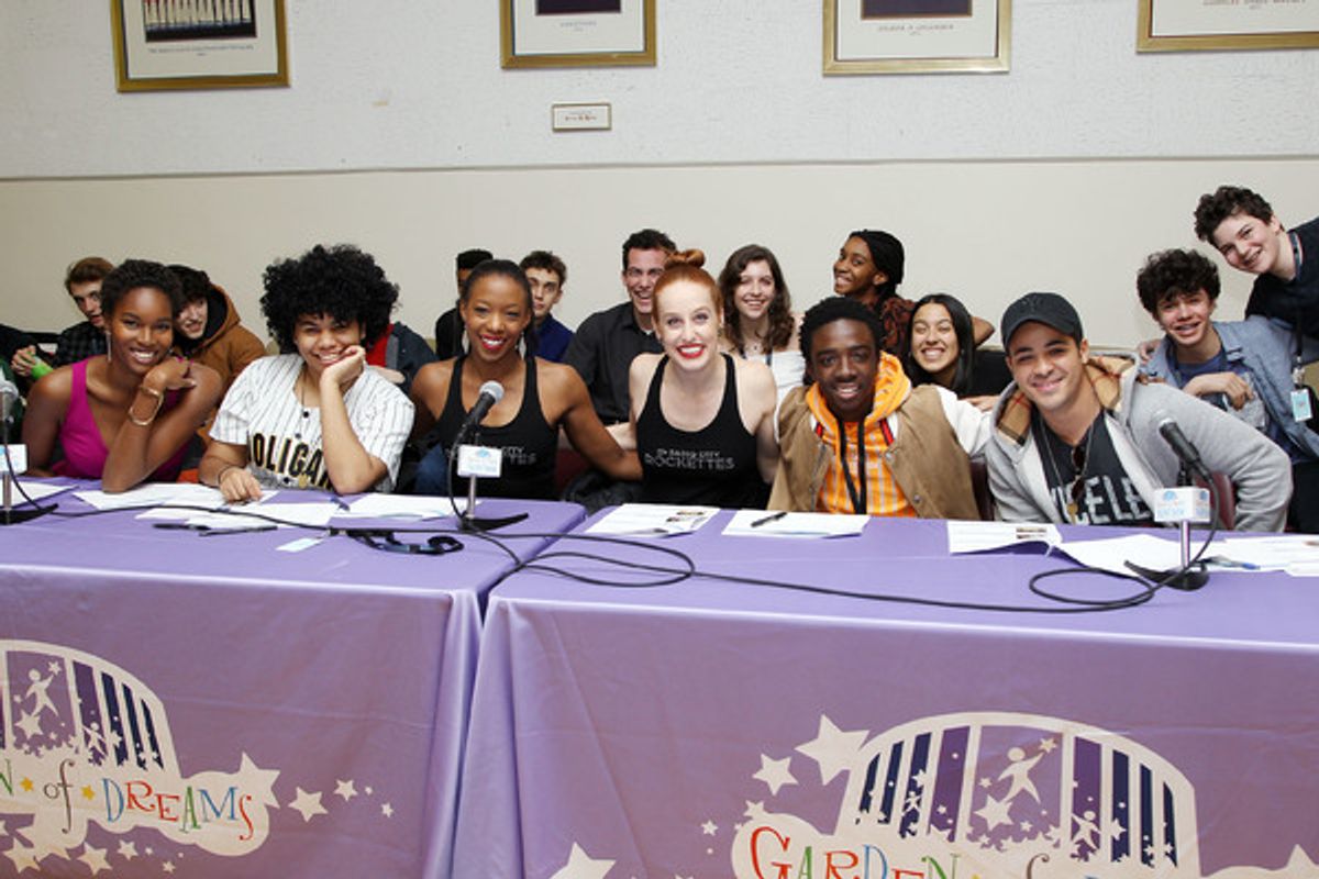 Damaris Lewis, We McDonald, Danelle Morgan, Natalie Reid, Caleb McLaughlin, Christian Navarro at 