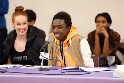 Natalie Reid, Caleb McLaughlin  Photo
