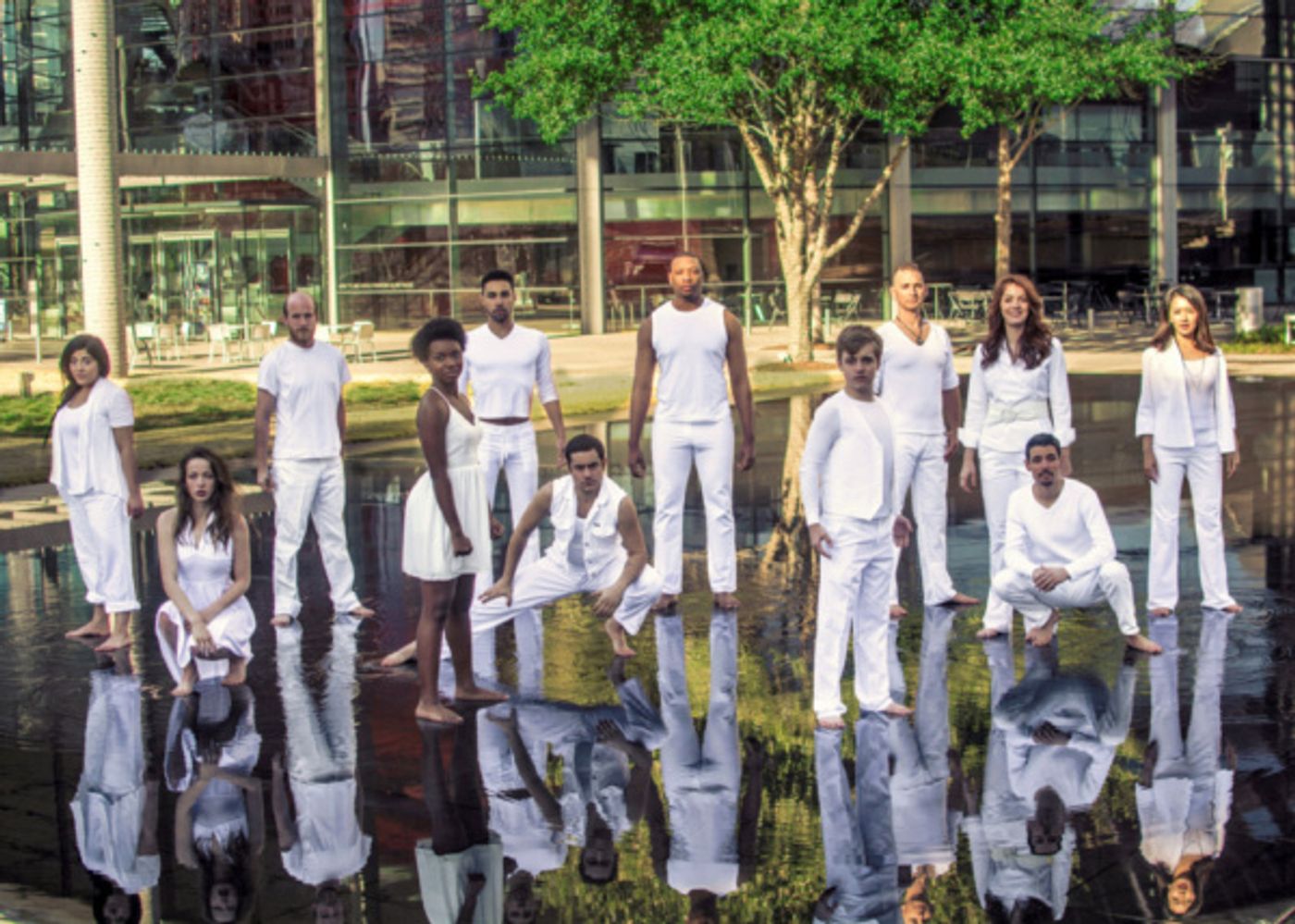Photo Flash: Walking On Water With The Cast Of ELEMENTAL: Nature's Rhapsody  Image