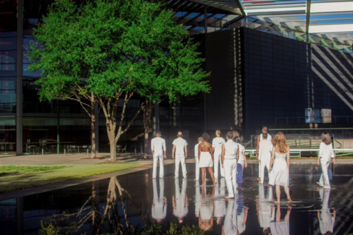 Photo Flash: Walking On Water With The Cast Of ELEMENTAL: Nature's Rhapsody  Image