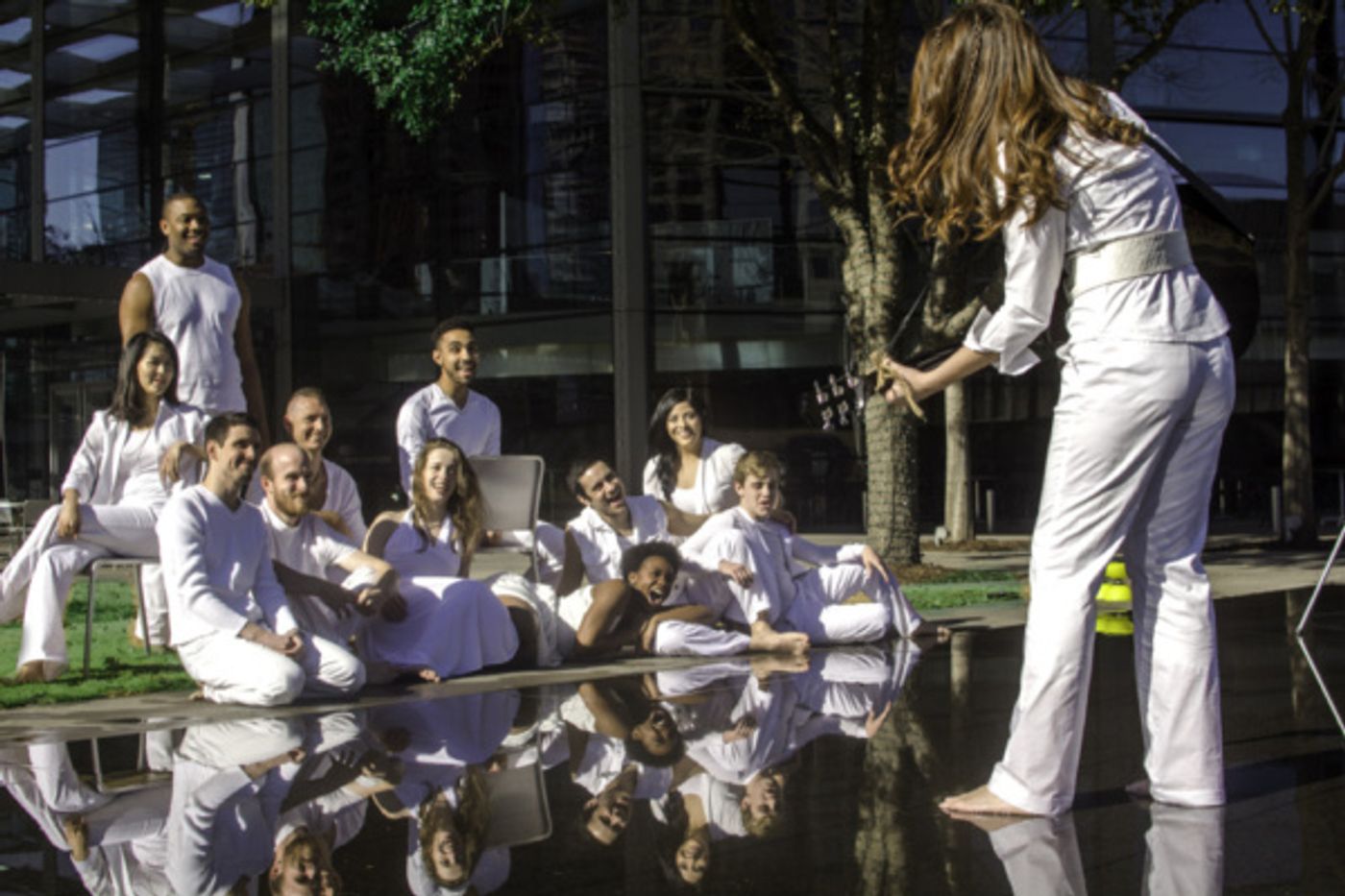 Photo Flash: Walking On Water With The Cast Of ELEMENTAL: Nature's Rhapsody  Image