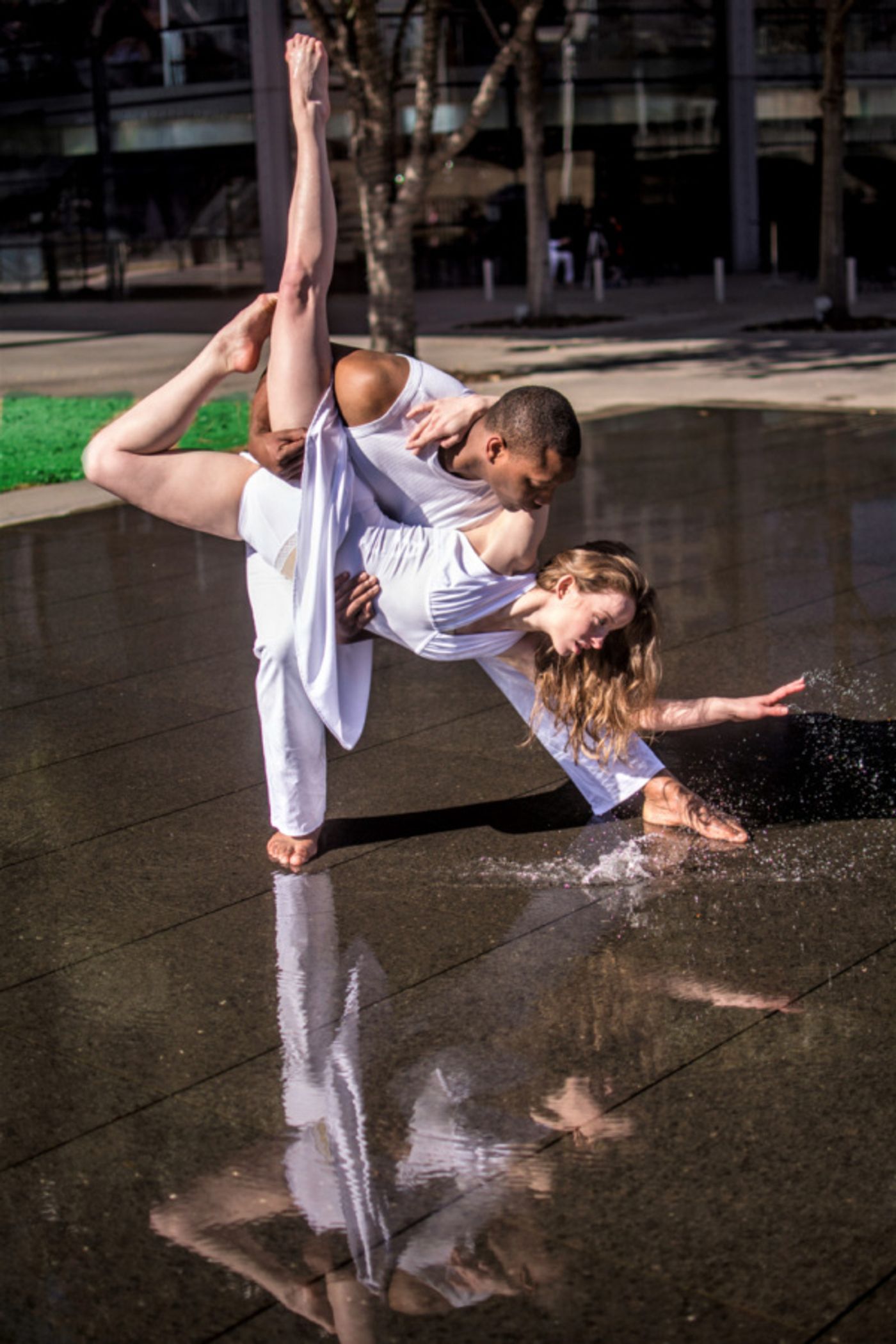 Photo Flash: Walking On Water With The Cast Of ELEMENTAL: Nature's Rhapsody  Image