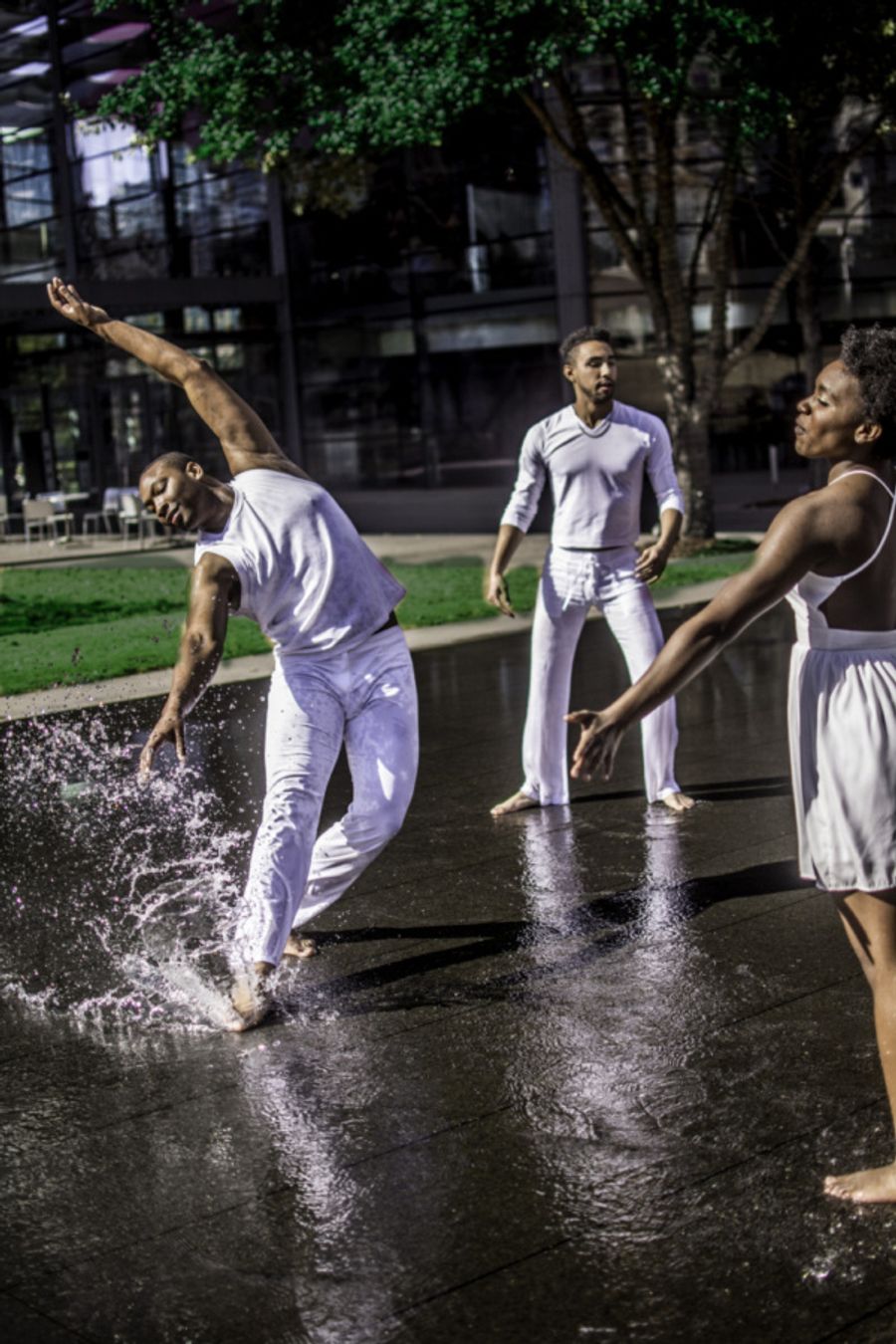 Photo Flash: Walking On Water With The Cast Of ELEMENTAL: Nature's Rhapsody Image