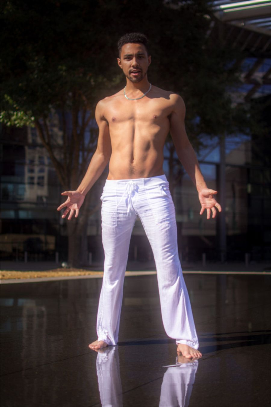 Photo Flash: Walking On Water With The Cast Of ELEMENTAL: Nature's Rhapsody Image