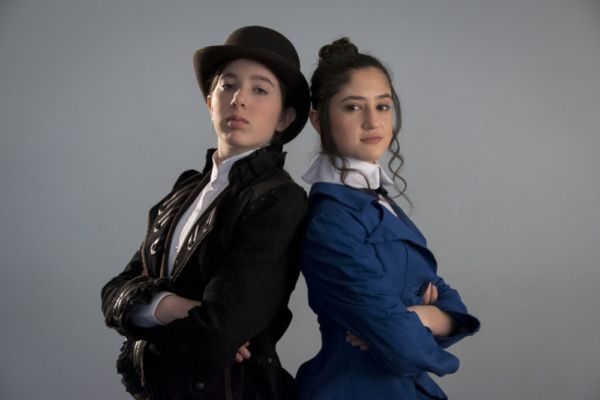 Elizabeth Belilty as Pieretta Aronnax and Isabella Wilson as Conseil.

photo by Jason Photo