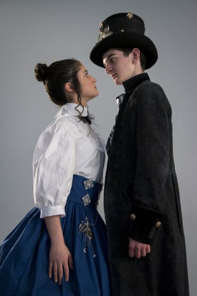 Elizabeth Belilty as Pieretta Aronnax and Will McDonald as Captain Nemo

photo by Jas Photo