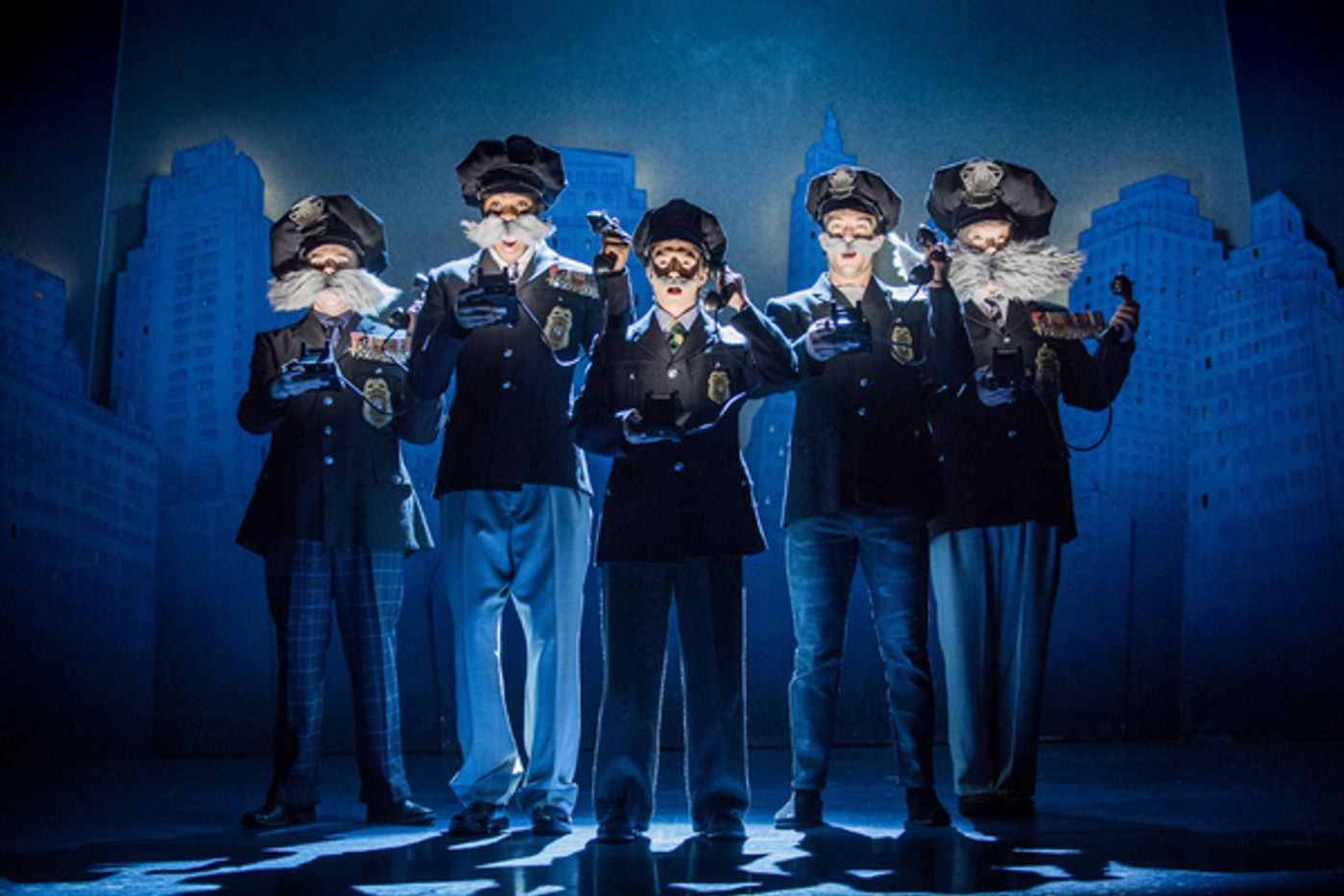 Photo Flash: First Look at the Brand New Cast of Mischief Theatre's THE COMEDY ABOUT A BANK ROBBERY  Image