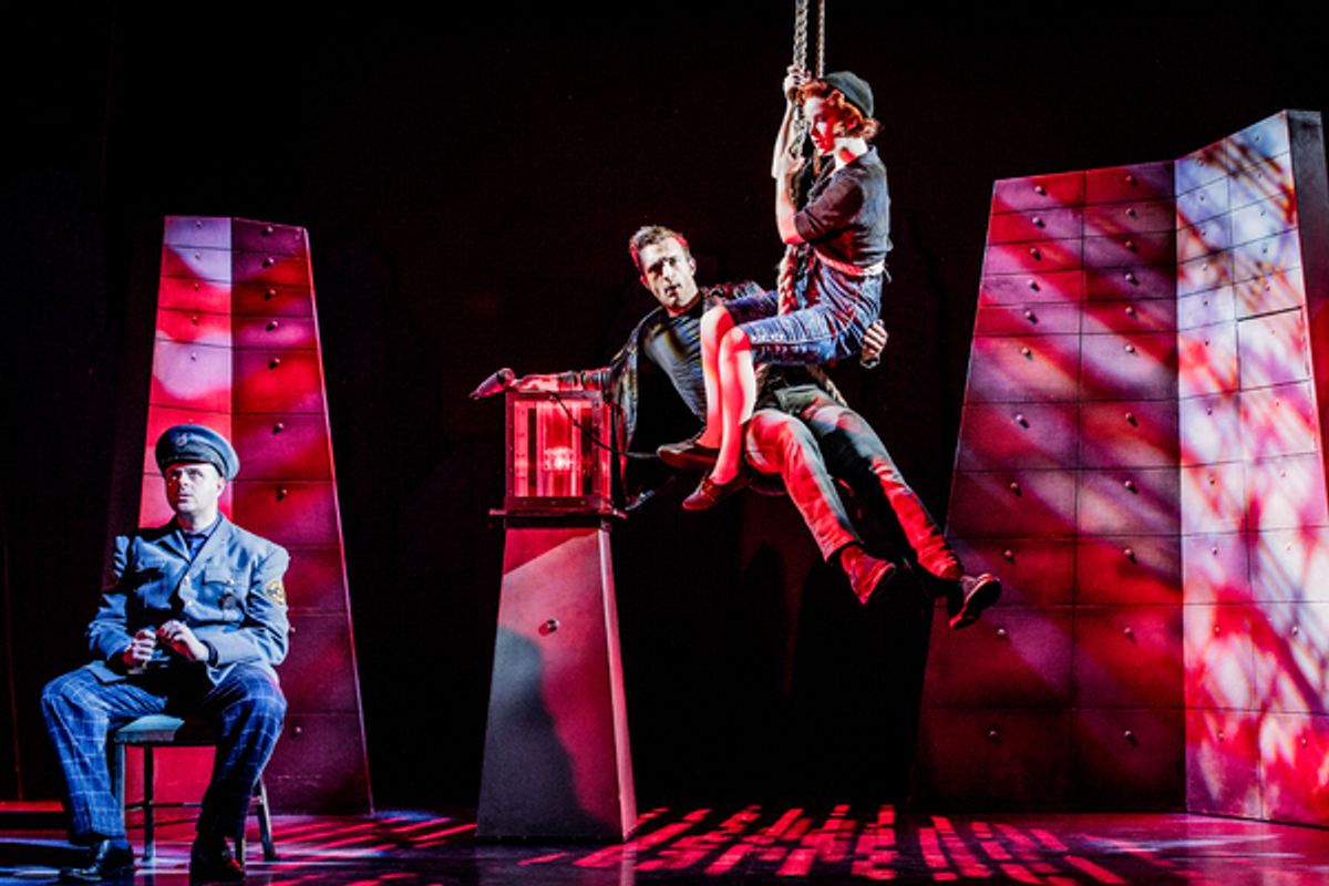 Chris Leask, Matt Hunt, Holly Sumpton at 