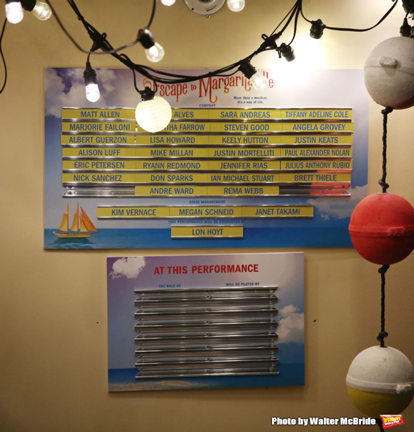 Photo Coverage: Jimmy Buffett Joins the Cast of ESCAPE TO MARGARITAVILLE for Opening Night Bows!  Image