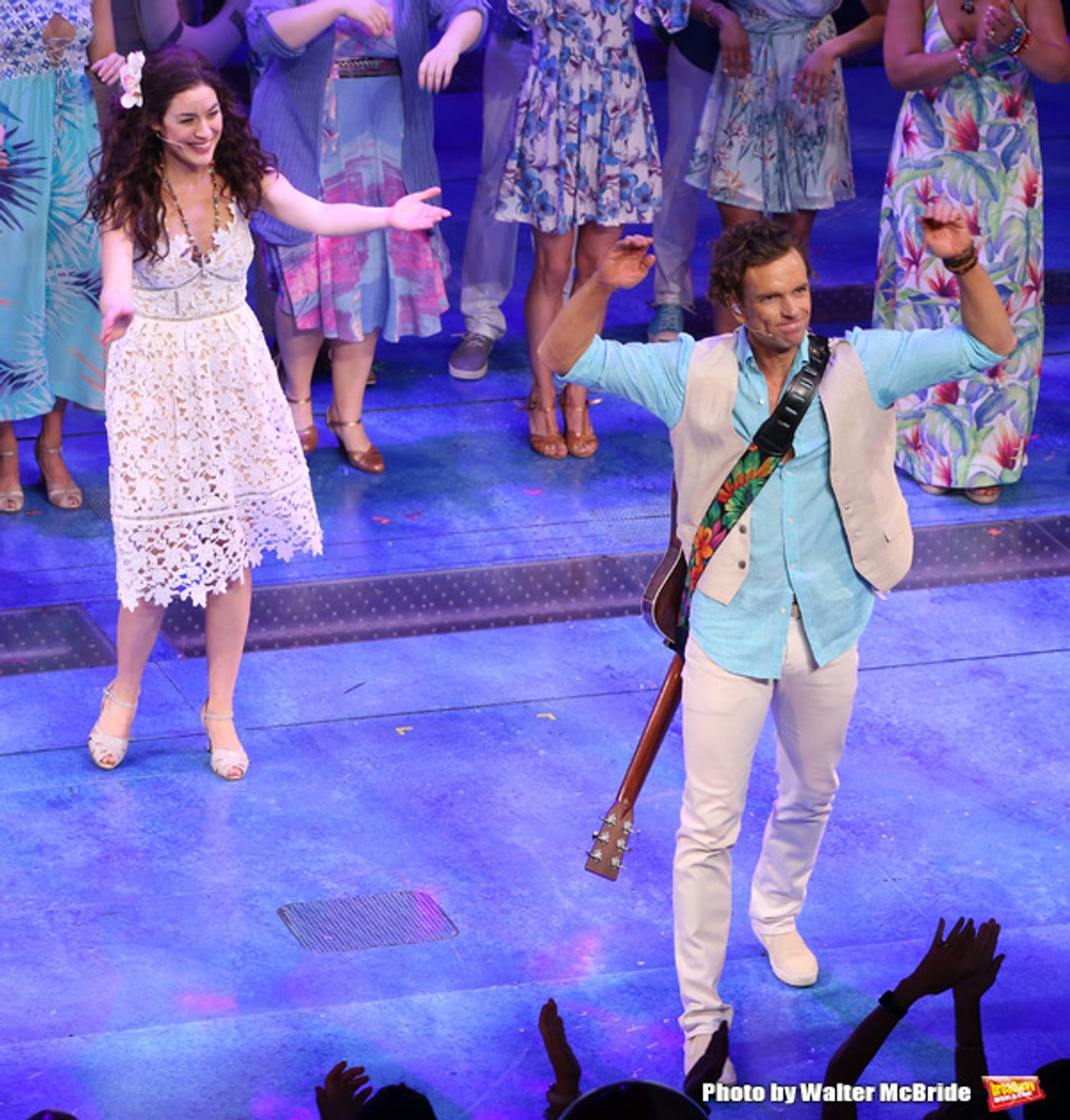 Photo Coverage: Jimmy Buffett Joins the Cast of ESCAPE TO MARGARITAVILLE for Opening Night Bows!  Image