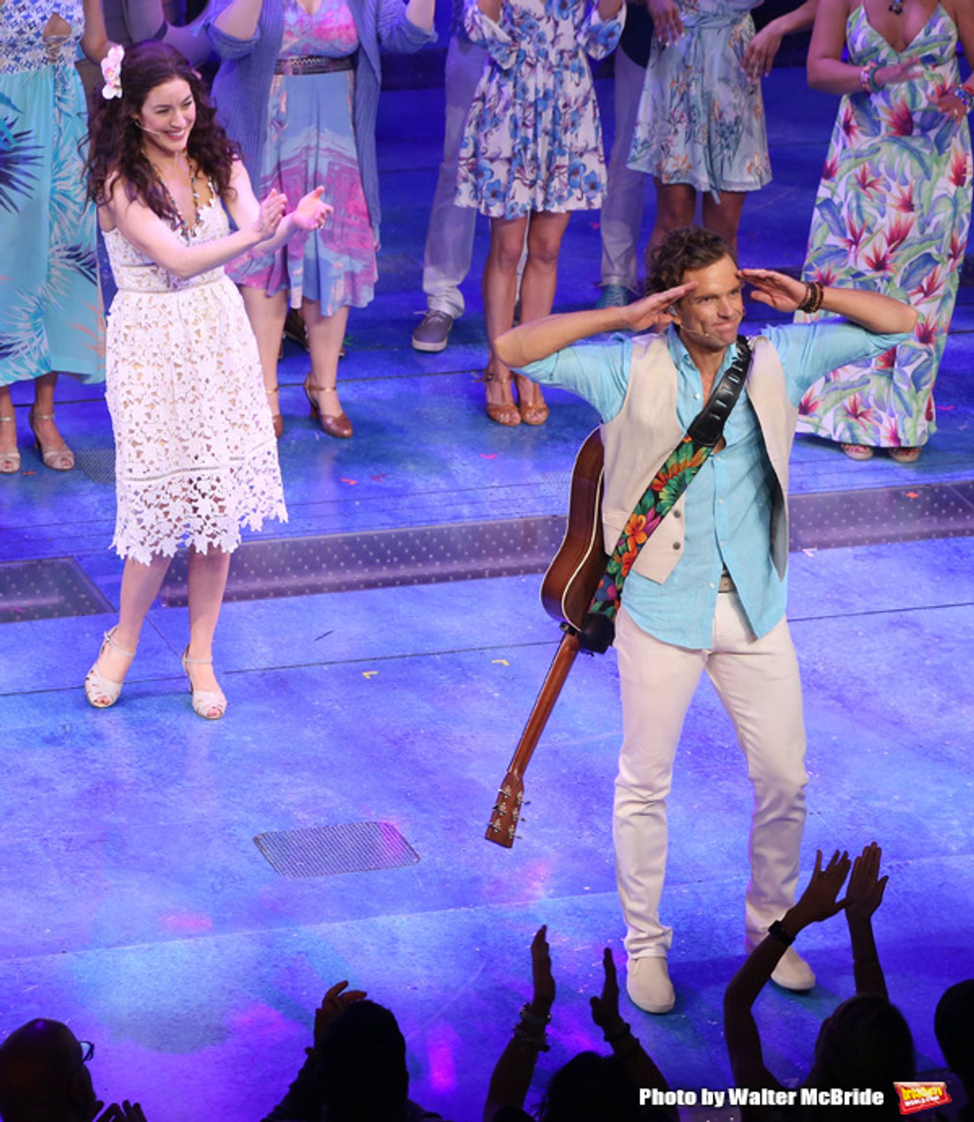 Photo Coverage: Jimmy Buffett Joins the Cast of ESCAPE TO MARGARITAVILLE for Opening Night Bows!  Image