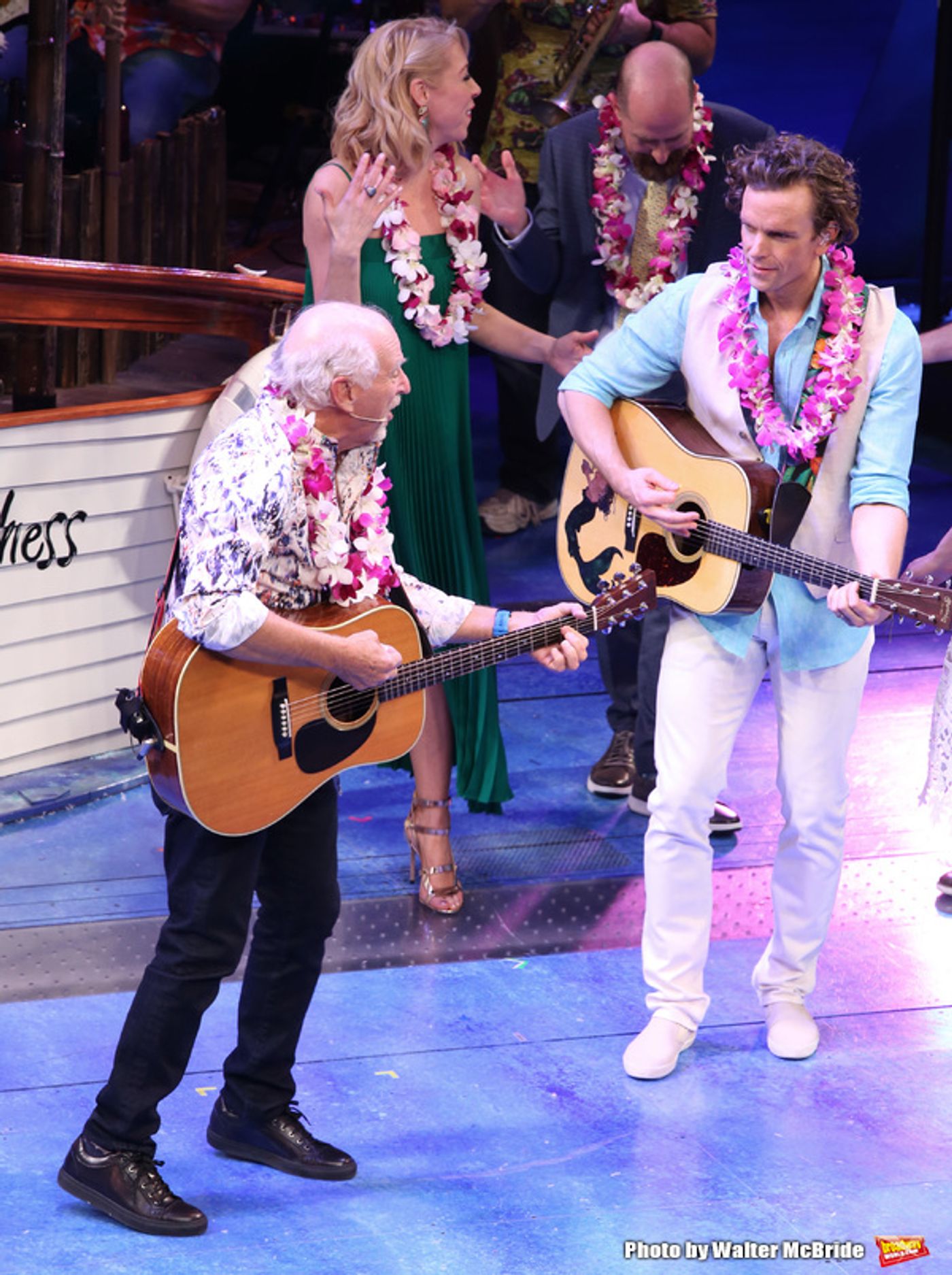 Photo Coverage: Jimmy Buffett Joins the Cast of ESCAPE TO MARGARITAVILLE for Opening Night Bows!  Image