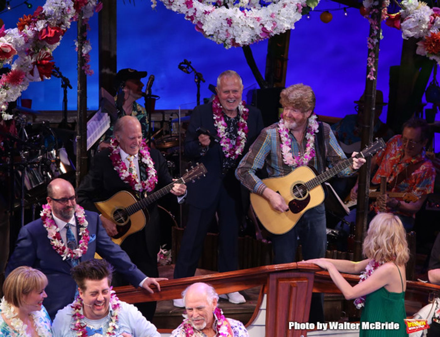 Photo Coverage: Jimmy Buffett Joins the Cast of ESCAPE TO MARGARITAVILLE for Opening Night Bows!  Image