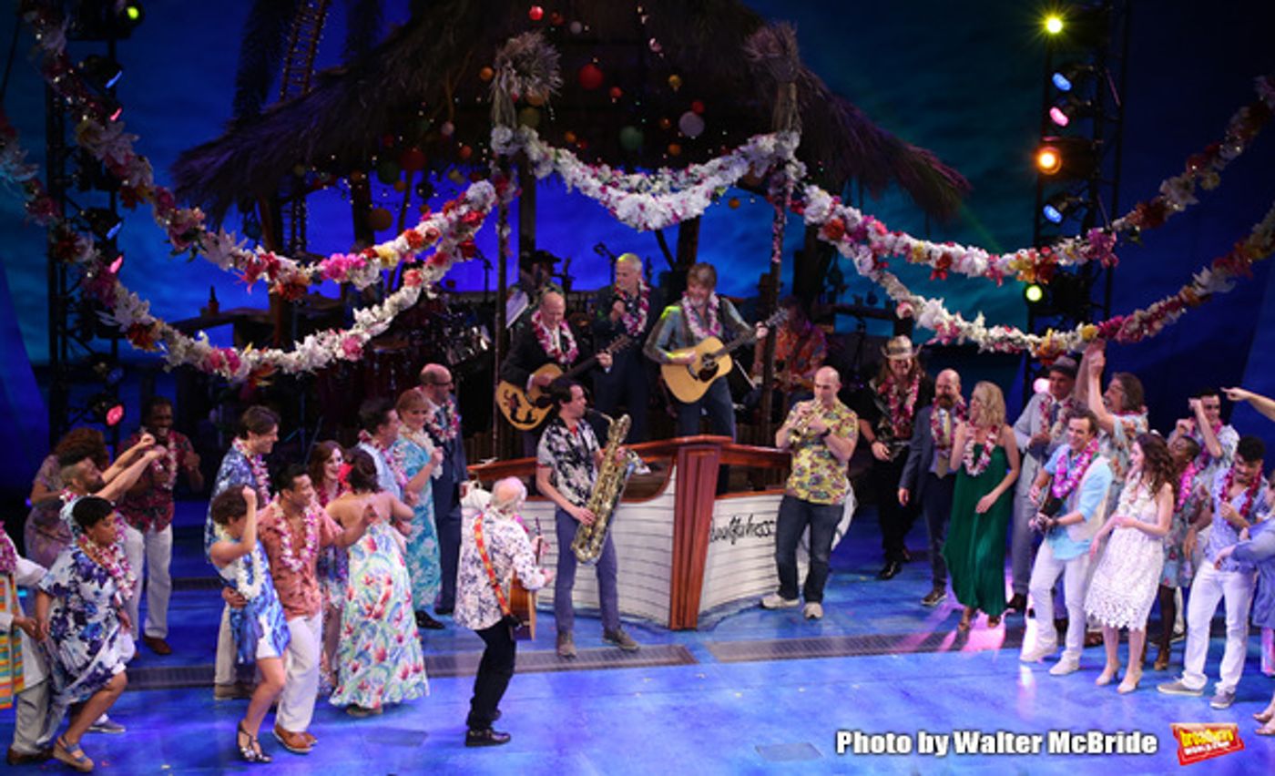 Photo Coverage: Jimmy Buffett Joins the Cast of ESCAPE TO MARGARITAVILLE for Opening Night Bows!  Image