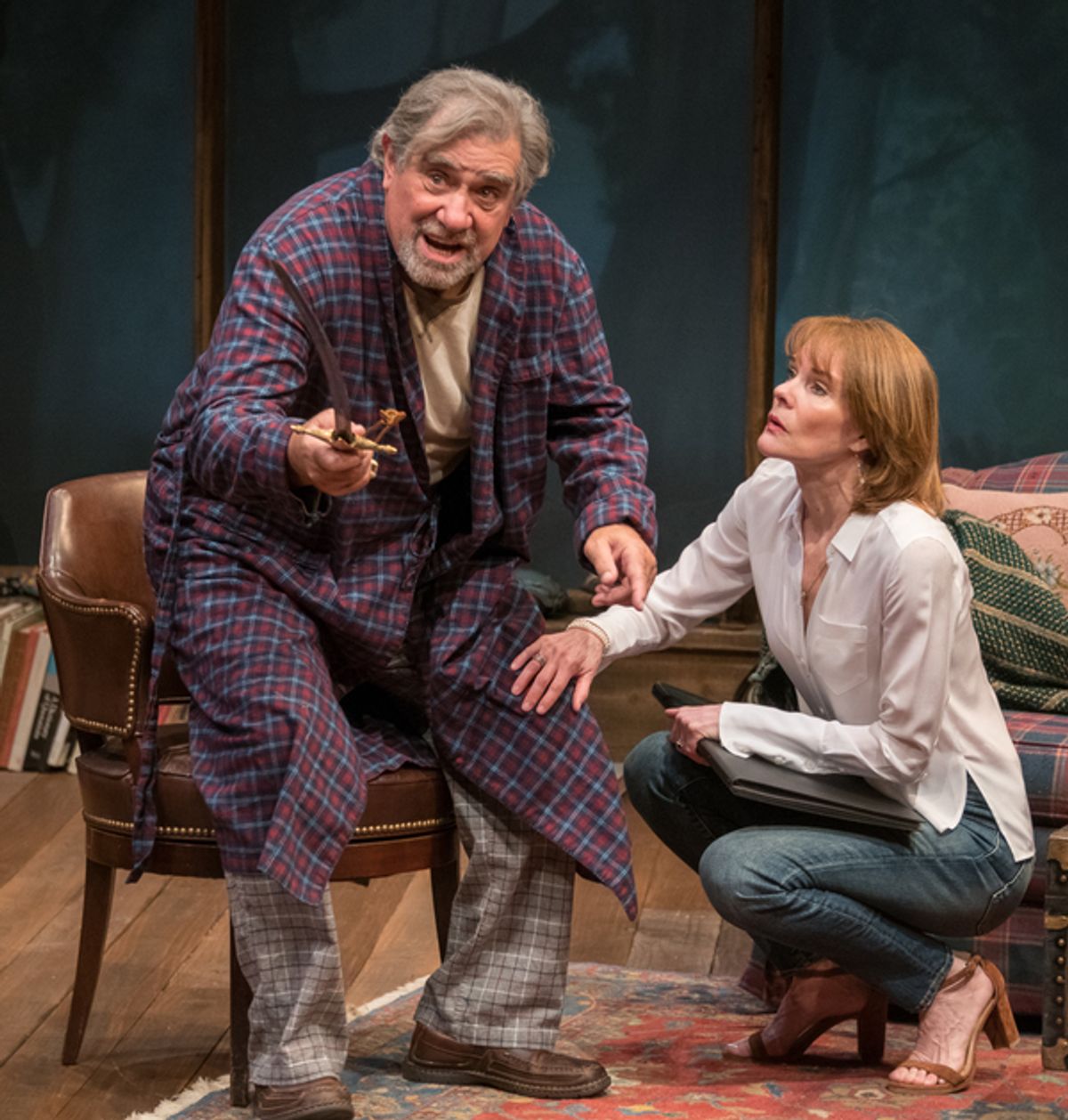 Dan Lauria and Carolyn McCormick at 