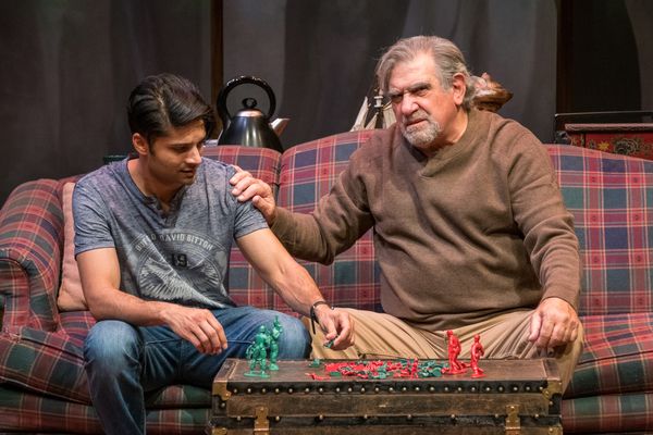 Rupak Ginn and Dan Lauria Photo