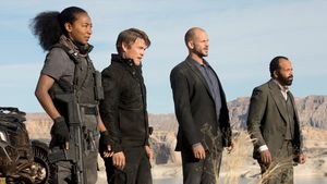 Betty Gabriel, Luke Hemsworth, Gustaf Skarsgard, Jeffrey Wright Photo