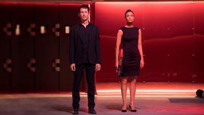 Simon Quarterman, Thandie Newton Photo