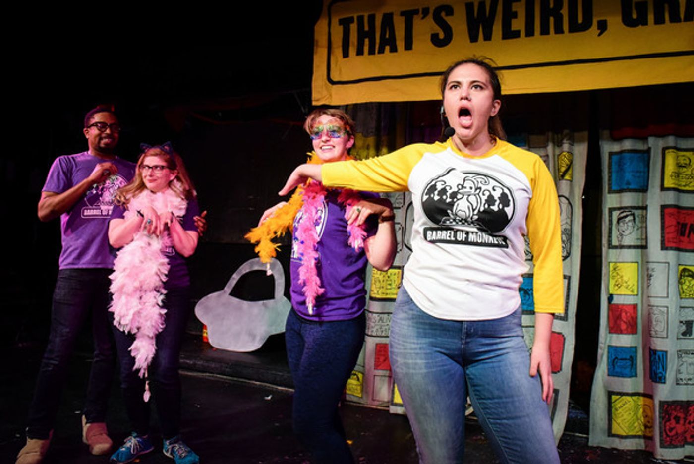 Photo Flash: Barrel of Monkeys' Presents THAT'S WEIRD, GRANDMA: Stories That Groove Photo Flash: Barrel of Monkeys' Presents THAT'S WEIRD, GRANDMA: Stories That Groove Image