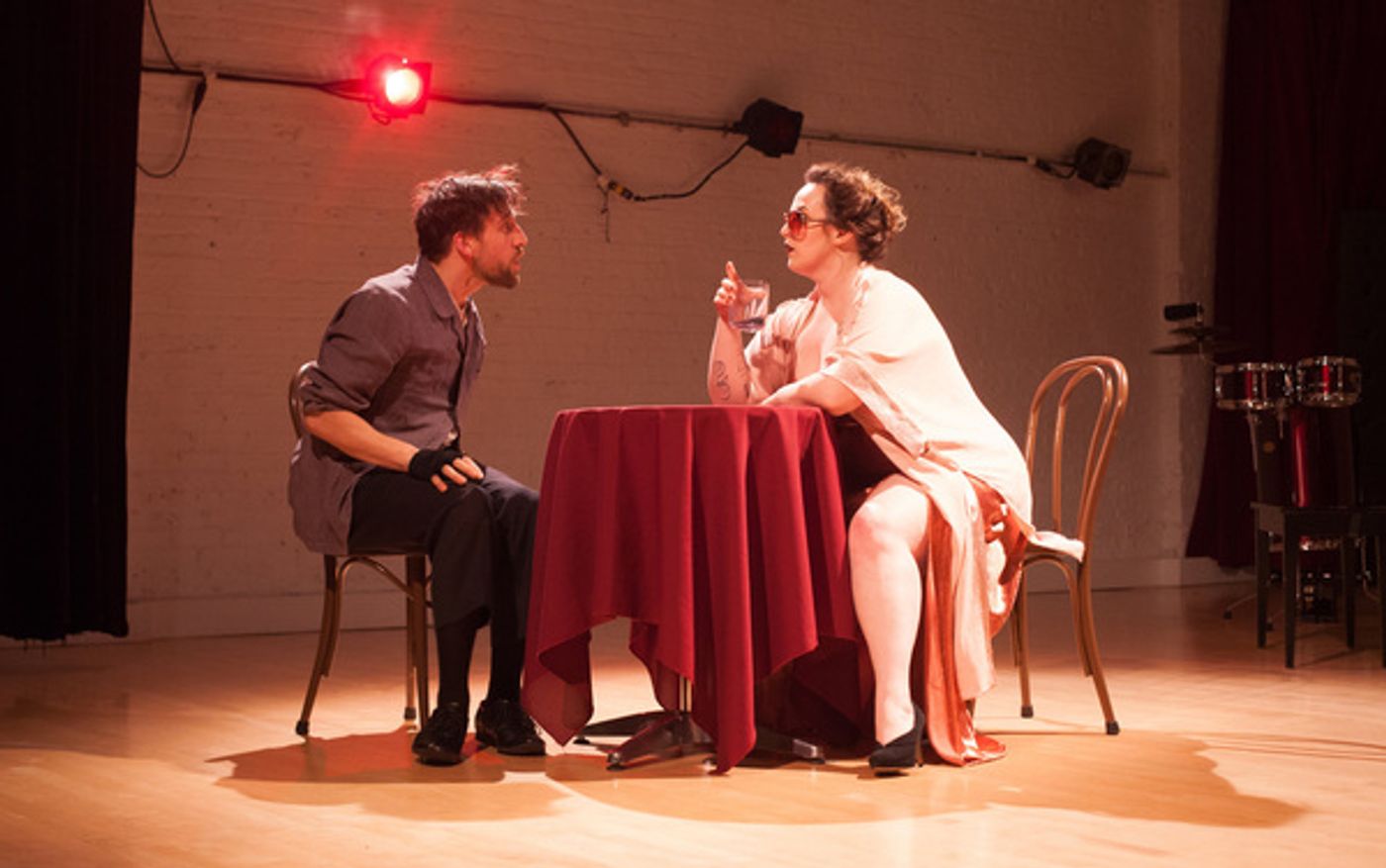 Photo Flash: Walkabout Theater Company and Links Hall Present  THE BRINK! or Nobody's Ever Kissed Me Like That...  Image