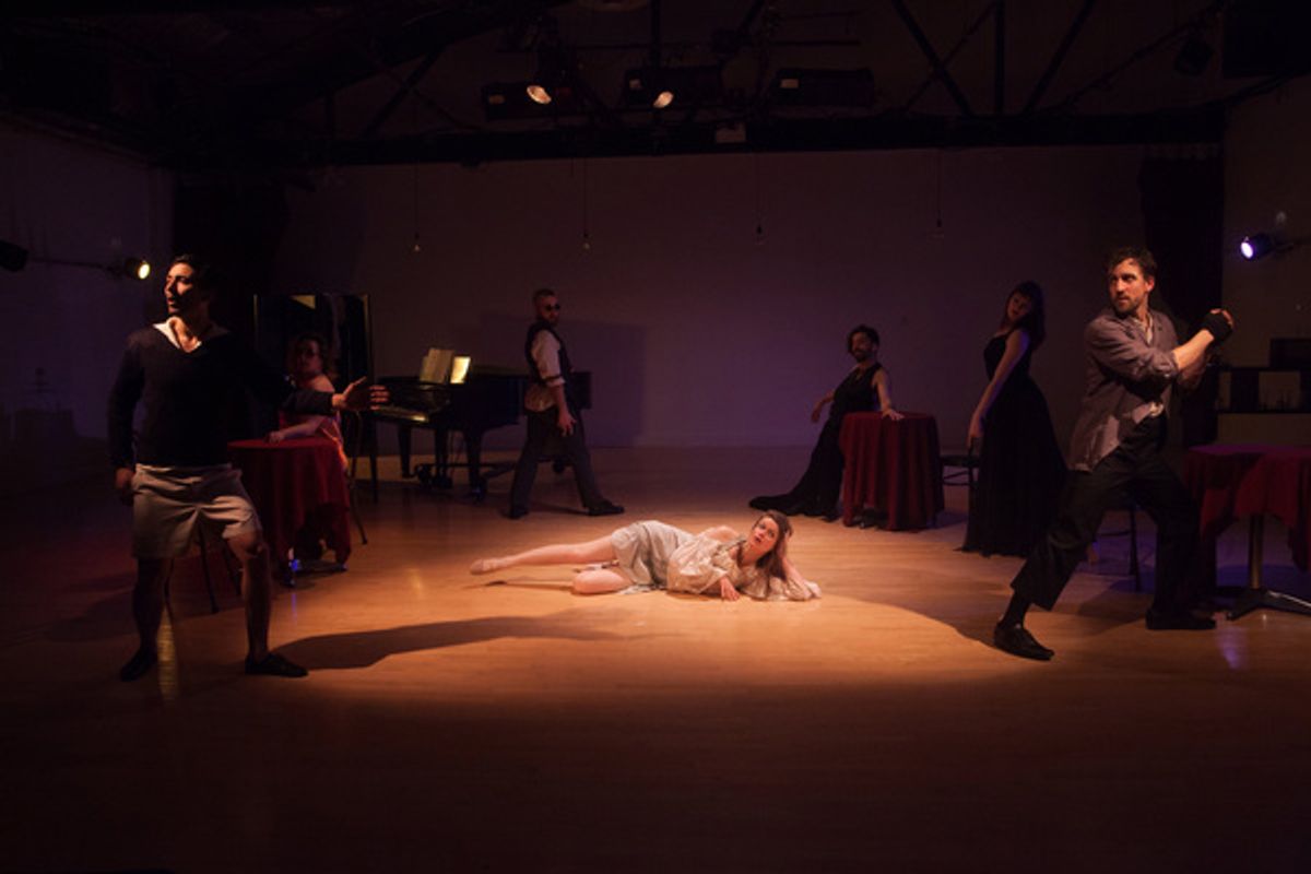 Alex Rodriguez, Katie Mazzini, Cooper Forsman, Dana Murphy, Thom Pasculli, McCambridge Dowd-Whipple and Nigel Brown at 