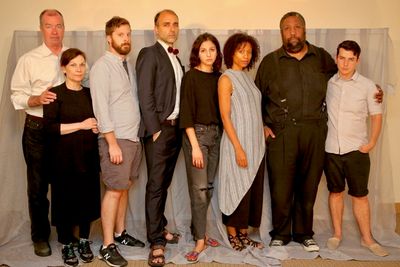 Christopher Hurt, Elena McGhee, Edward Bauer, Ben Beckley, Layla Khosh, Nehassaiu deG Photo