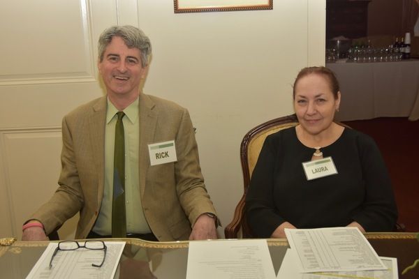 Rick Hinkson and Laura Lubin Photo