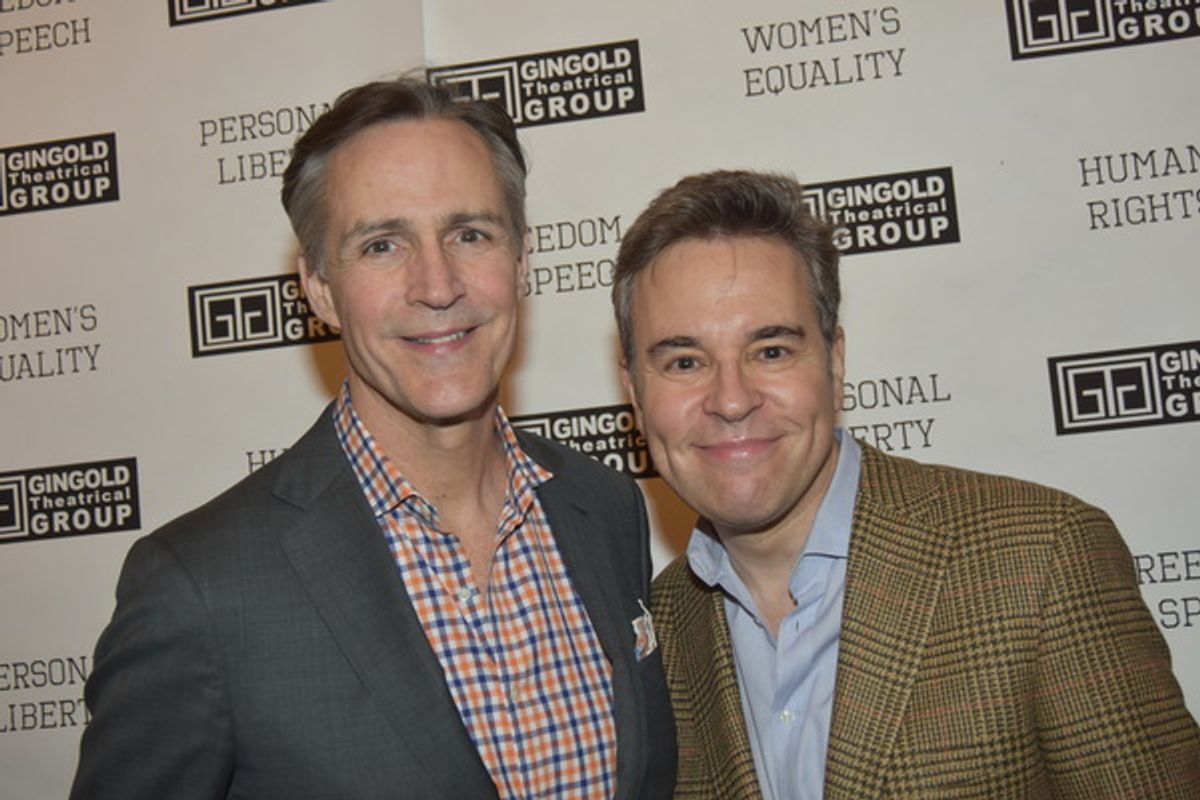 Howard McGillan and Richard Sampson at 