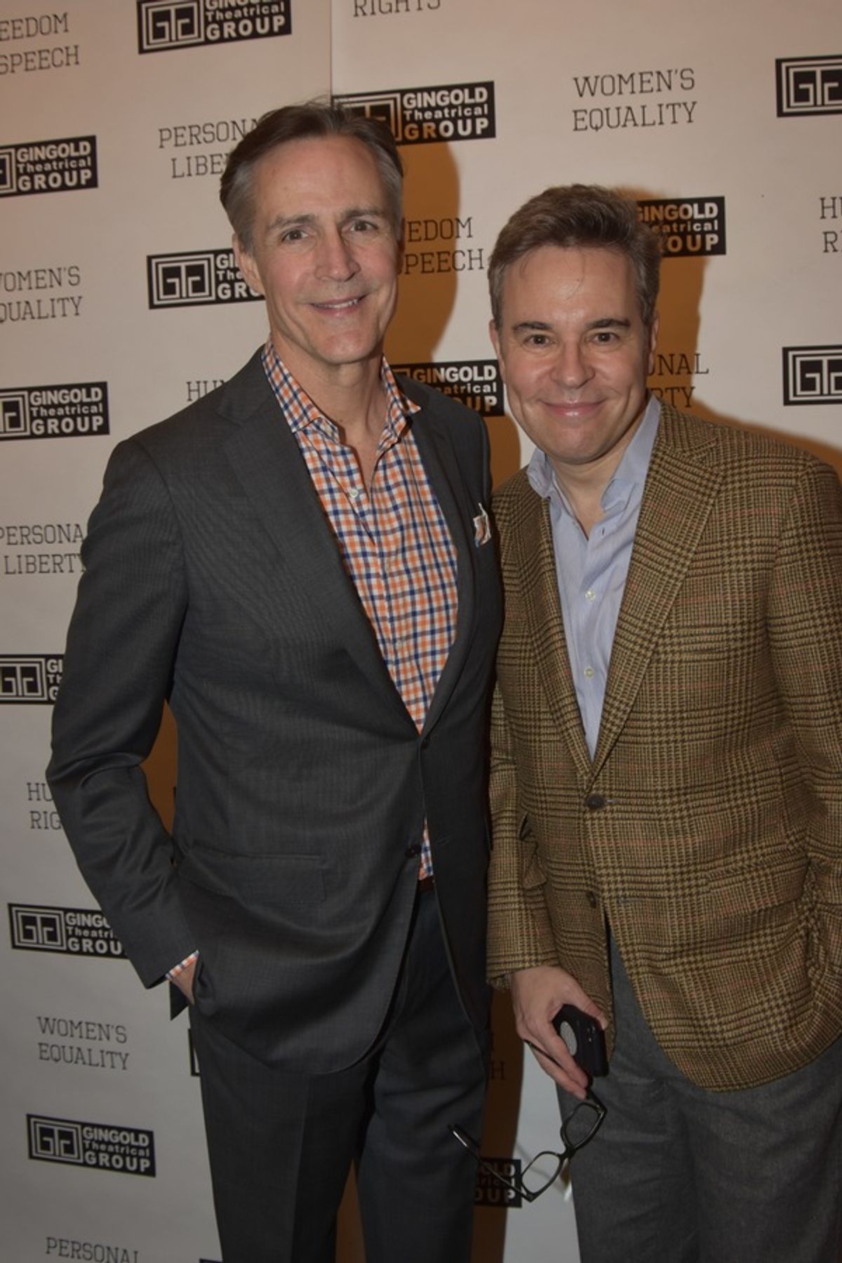 Howard McGillan and Richard Sampson at 