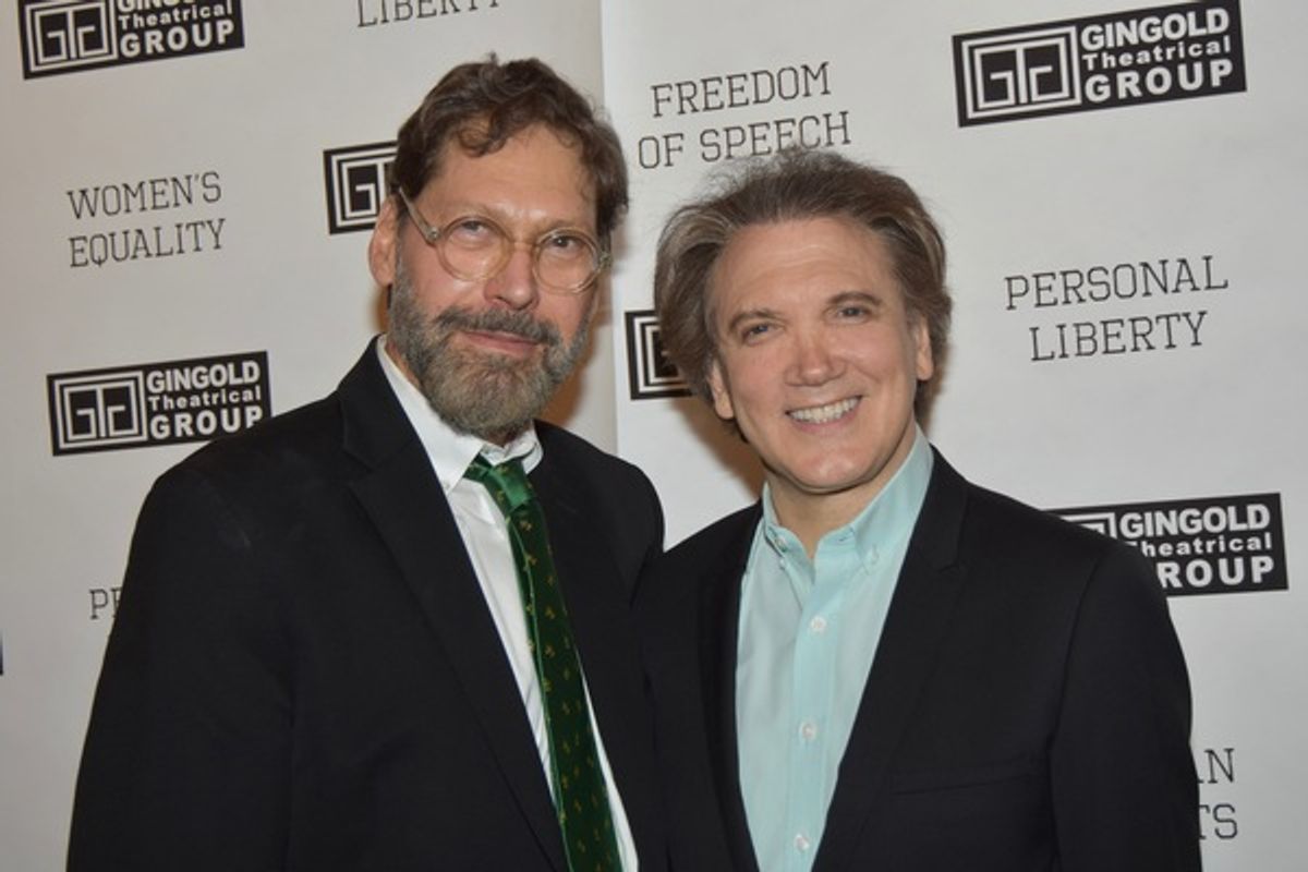 David Staller and Charles Busch at 