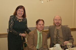 Paul Lee and Rob Moss and guest @ BroadwayWorld Paul Lee and Rob Moss and guest Photo