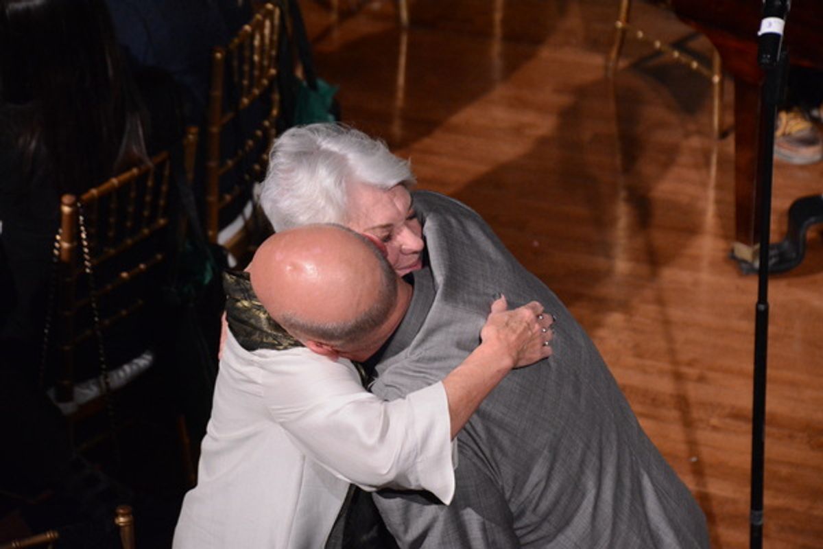 Tyne Daly and Tom Viola at 