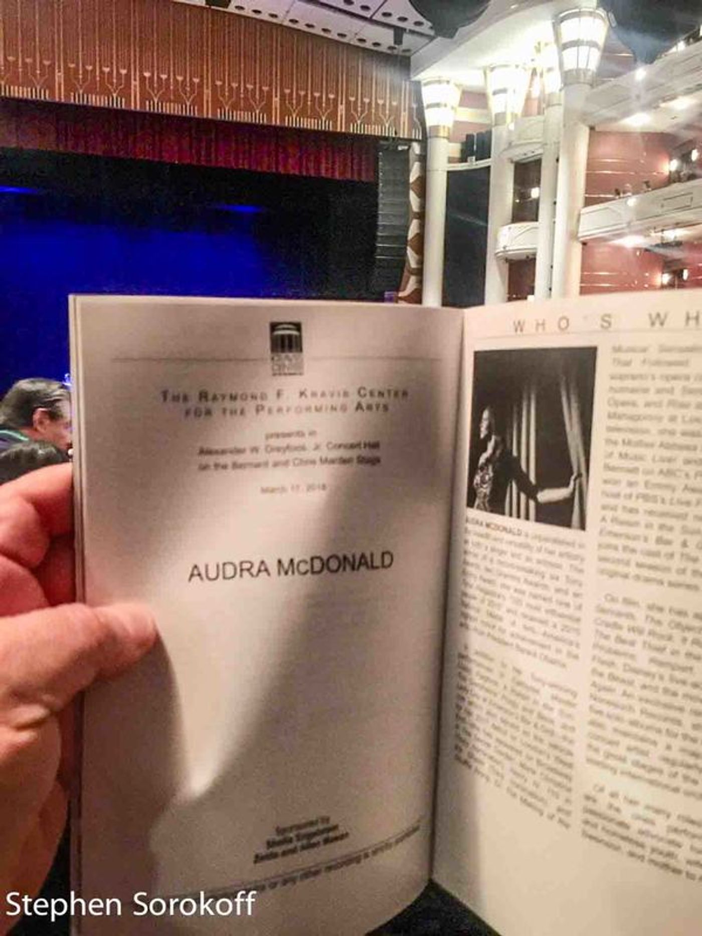 Photo Coverage: Audra McDonald Performs at The Kravis Center Photo Coverage: Audra McDonald Performs at The Kravis Center Image