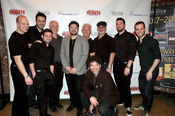 Alec Bart (Music Director), Paul Stancato with the band that included Josh Endlch, Ju Photo