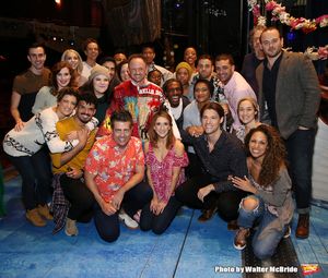Matt Allen with cast members @ BroadwayWorld Matt Allen with cast members Photo