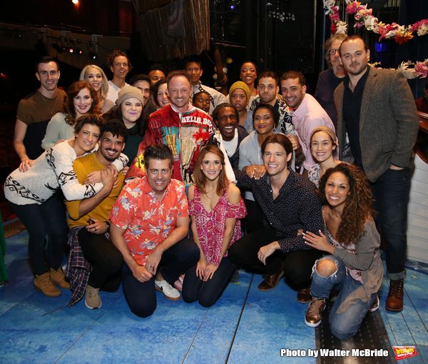 Matt Allen with cast members Photo