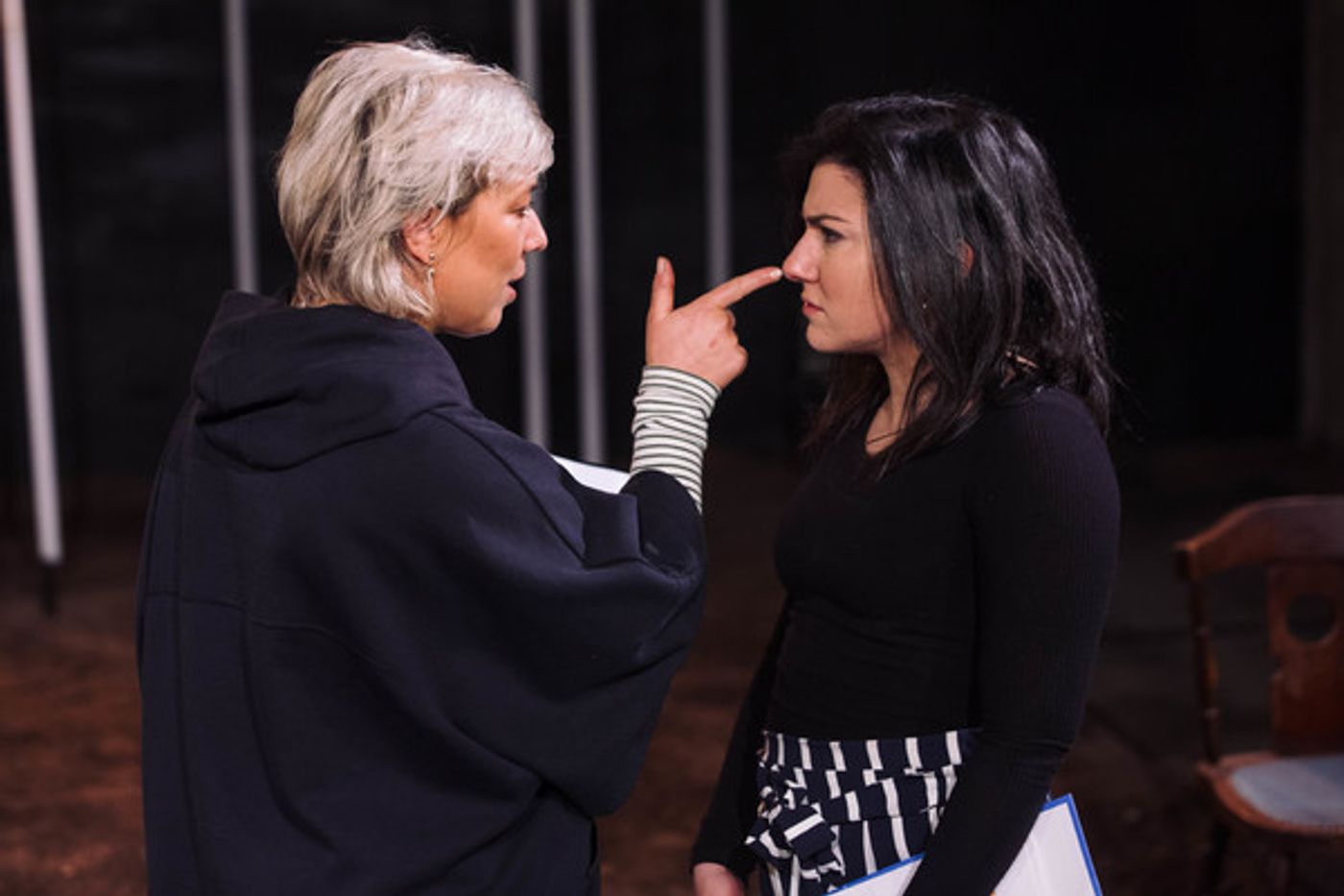 Photo Flash: In Rehearsal with DEVIL WITH THE BLUE DRESS  Image