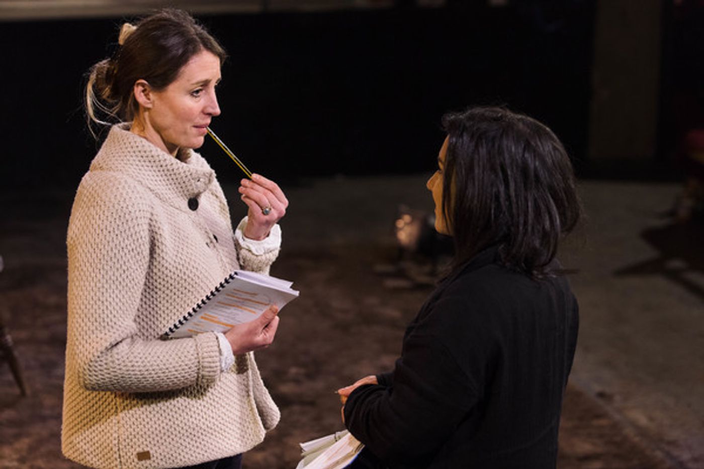 Photo Flash: In Rehearsal with DEVIL WITH THE BLUE DRESS  Image