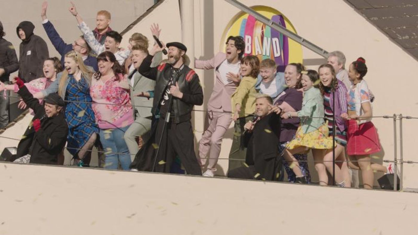 Photo Flash: Take That Perform with the Cast of THE BAND  Image