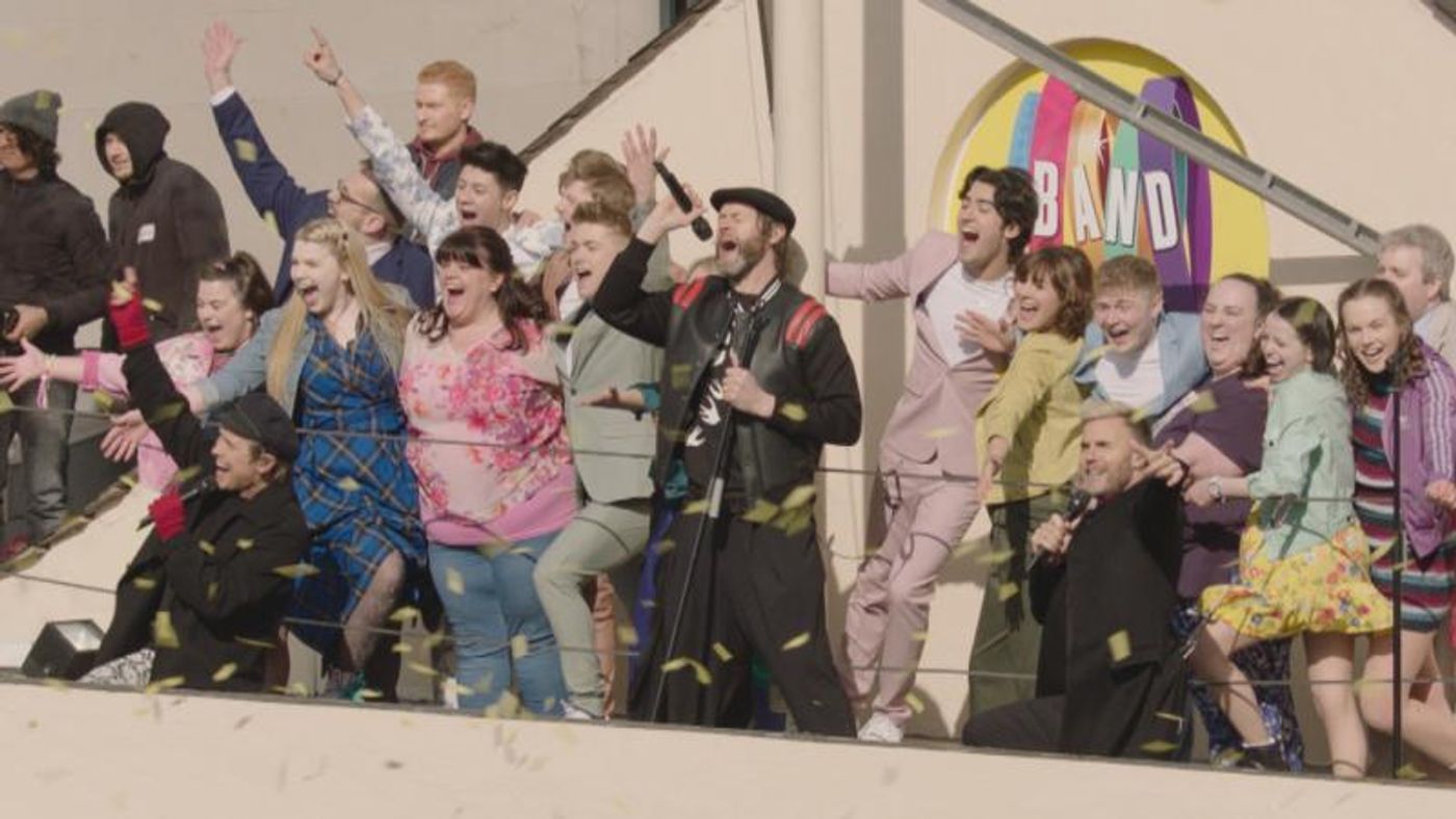 Photo Flash: Take That Perform with the Cast of THE BAND  Image